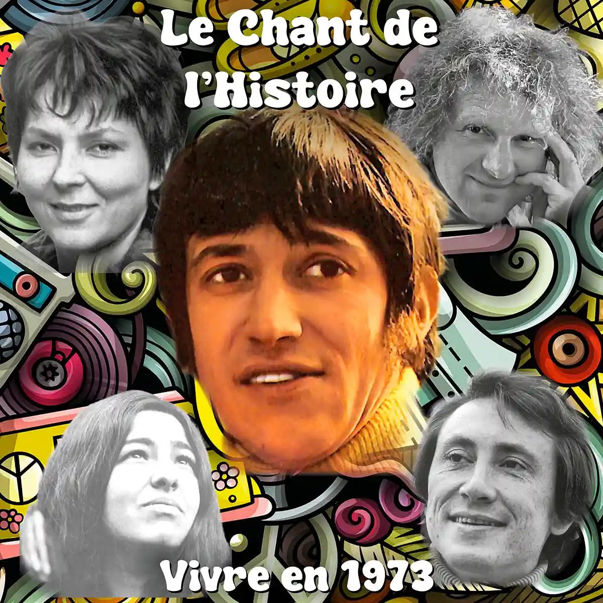 C.d.C#47 Vivre en 1973 – Jacques Debronckart – Henri Tachan – Julos Beaucarne – Guy Bontempelli